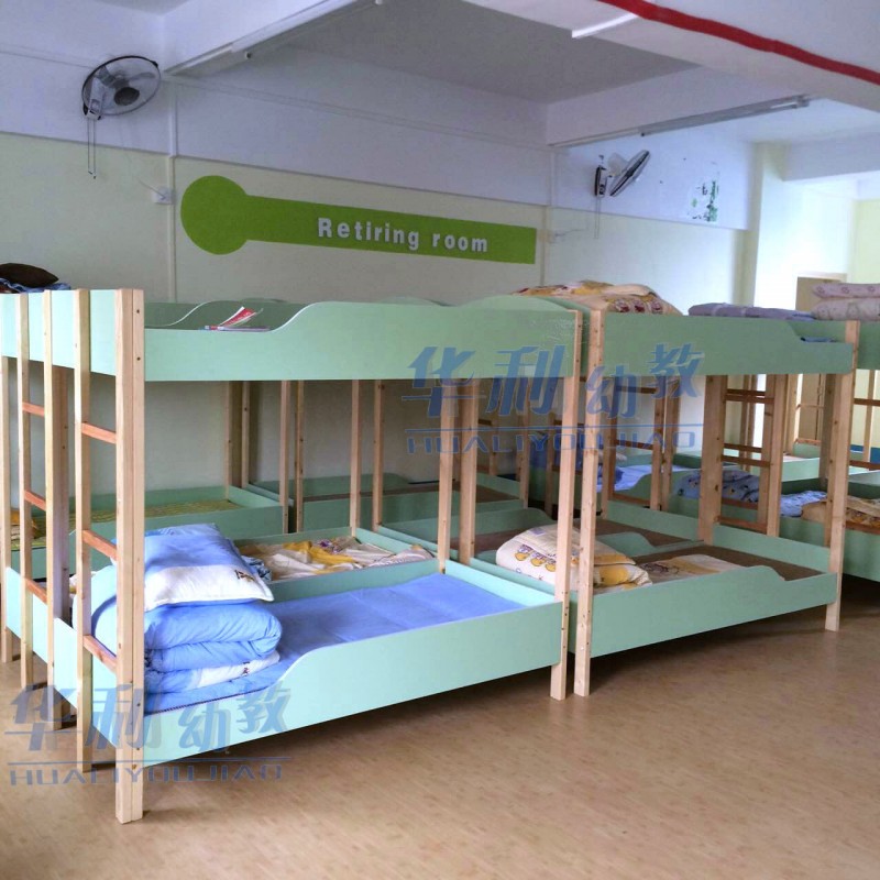 兒童上下床午休床午睡床木製 幼兒園兒童雙層床 廠傢直銷工廠,批發,進口,代購