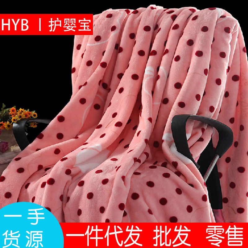 嬰兒床上用品珊瑚絨被秋季款毛毯法蘭絨嬰兒被 一件代發 毛巾被批發・進口・工廠・代買・代購