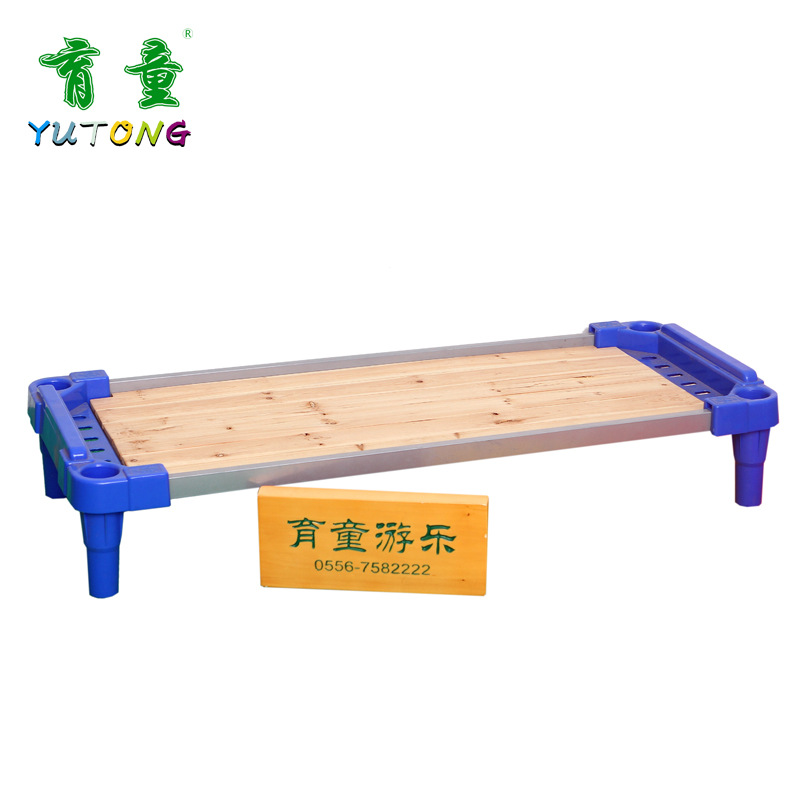 幼兒園專用兒童午睡床 木板組合工程塑料早教學校兒童午休通鋪床批發・進口・工廠・代買・代購