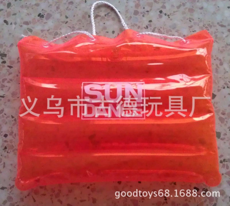 【品質保證】PVC枕頭 充氣沙灘包 PVC充氣沙灘袋  廣告促銷產品批發・進口・工廠・代買・代購
