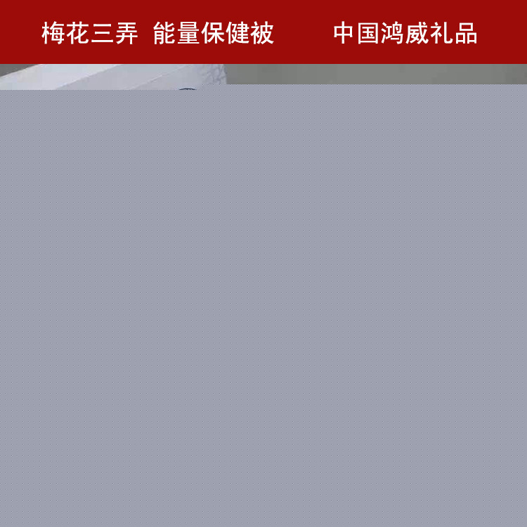 廠傢直銷 梅花三弄厚款被子高檔禮盒包裝 會銷禮品工廠,批發,進口,代購
