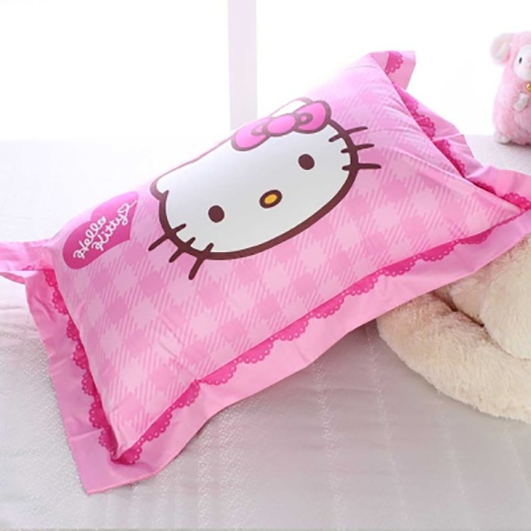 韓國hello kitty 正品 枕套 100%棉工廠,批發,進口,代購