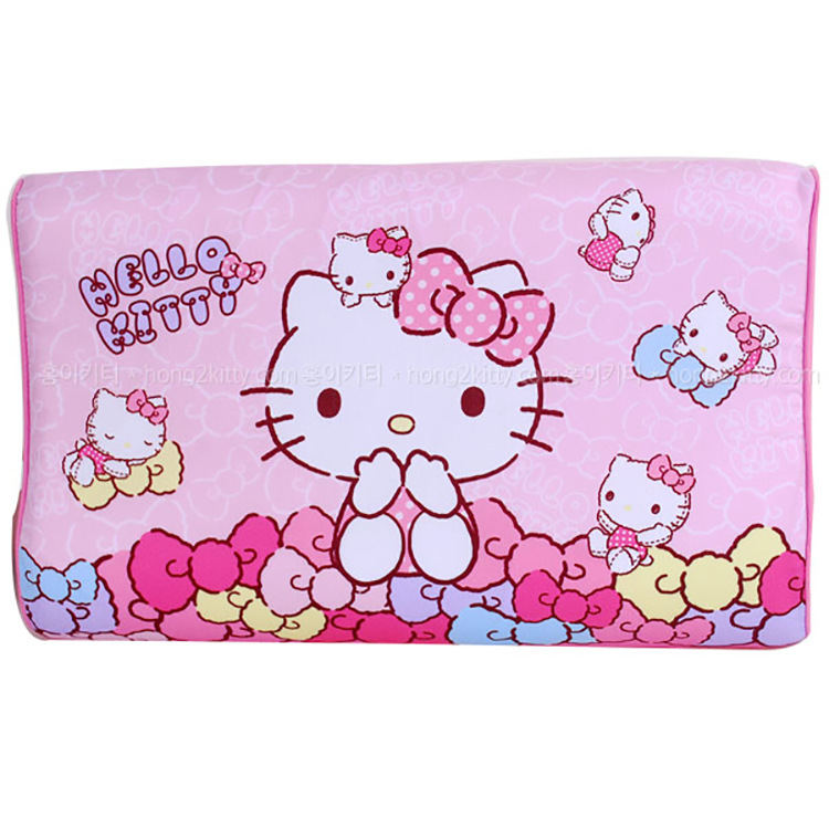 韓國hello kitty 正品保健頸椎枕修復脊椎枕頭工廠,批發,進口,代購