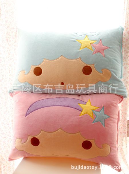 sanrio Little Twin Stars 可愛夢幻雙子星情侶單人枕套 單人枕工廠,批發,進口,代購