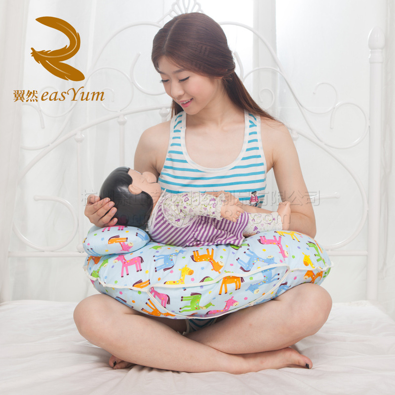翼然 U型哺乳枕 嬰兒喂奶枕寶寶多功能學坐 孕婦可調節 一件代發工廠,批發,進口,代購