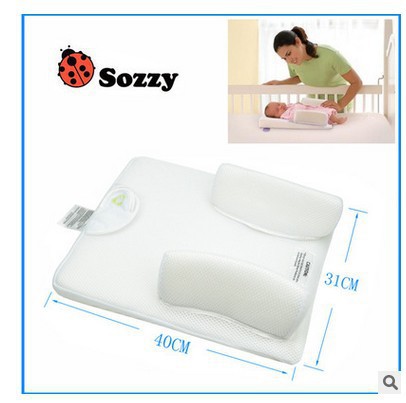 全新高品質SOZZY嬰兒睡眠墊睡枕防翻身防吐奶枕床中床定型枕工廠,批發,進口,代購