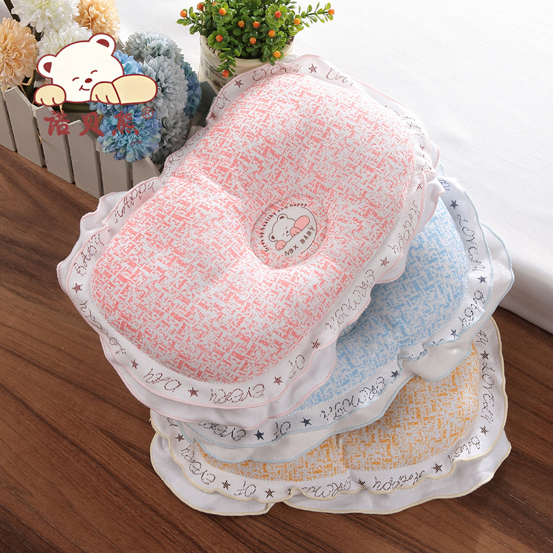 嬰兒枕定型枕頭新生兒矯正糾正嬰兒枕 寶寶純棉枕頭防偏頭 批發工廠,批發,進口,代購