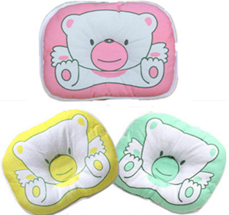 新生兒寶寶小枕頭小熊定型枕卡通側翻枕/嬰兒枕 定型翻身枕工廠,批發,進口,代購