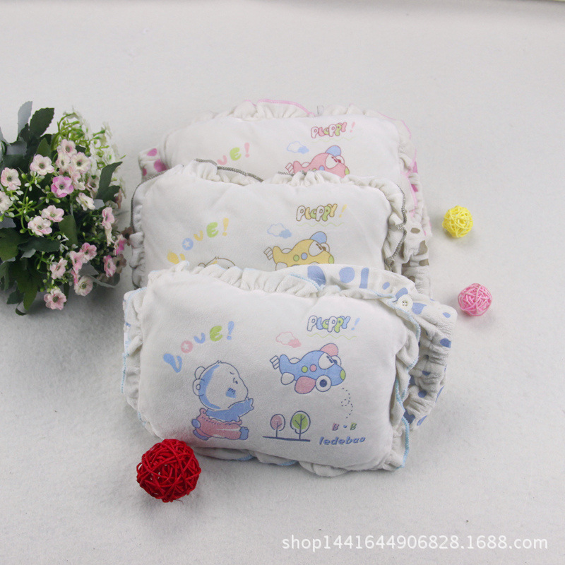 三色 嬰兒定型枕 新生兒寶寶枕頭 哺乳枕 純棉枕頭 新生兒用品批發・進口・工廠・代買・代購