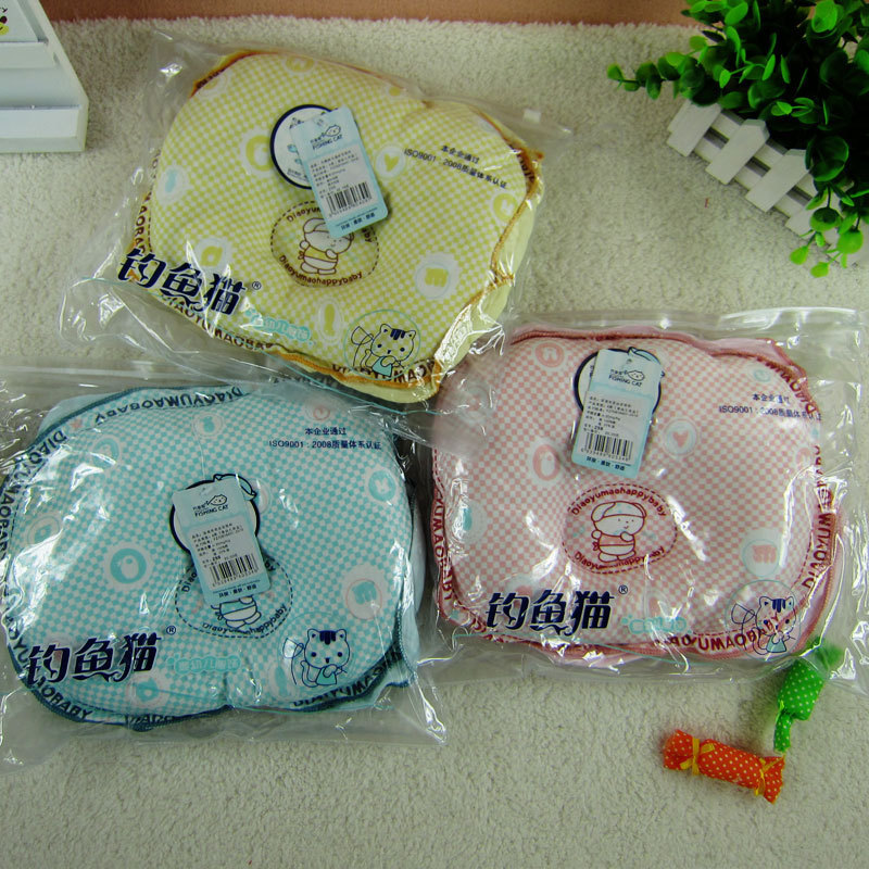 新款嬰兒定型枕 寶寶小枕頭 5727釣魚貓298#嬰用品批發 一件代發批發・進口・工廠・代買・代購