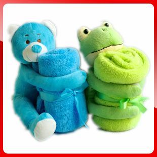 新款嬰童動物抱毯  玩具裹毯  素色兒童毯子 BABY BLANKETS批發・進口・工廠・代買・代購