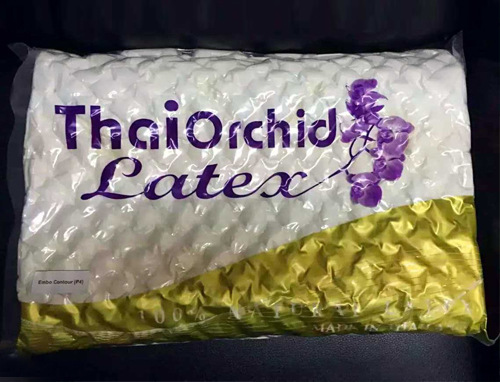 泰國代購thai orchid latex高低枕頸椎枕頭100%天然乳膠防蟎防黴工廠,批發,進口,代購