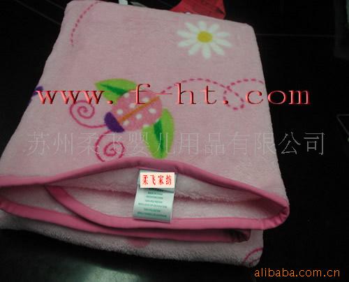 供應外貿珊瑚絨毛毯童毯常熟毛毯 嬰兒毯工廠,批發,進口,代購