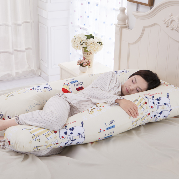 孕婦側睡枕孕婦枕頭護腰枕U型枕 加大多功能靠枕 全棉 現貨批發工廠,批發,進口,代購