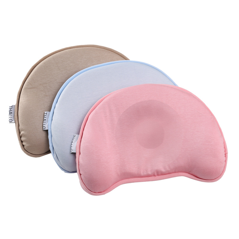 thallo嬰兒枕頭寶寶定型枕 新生兒糾正防偏頭記憶枕側睡枕0-1歲工廠,批發,進口,代購