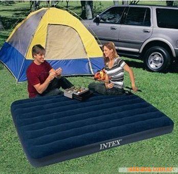 INTEX空氣床㊣68755|條紋加大雙人充氣床墊批發・進口・工廠・代買・代購