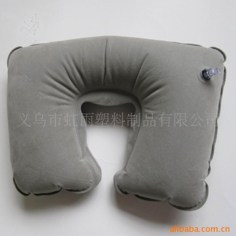 供應 U型充氣枕植絨 （44x27 cm）充氣玩具工廠,批發,進口,代購
