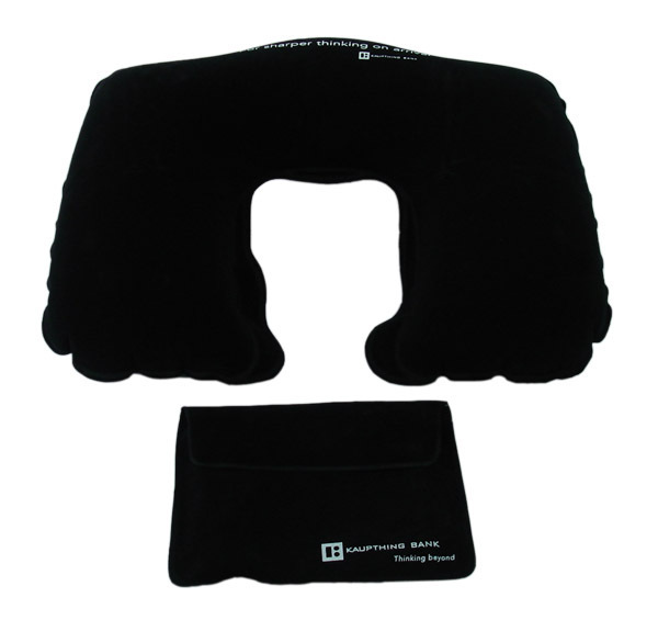 定製pvc充氣護頸枕 PVC植絨U型枕 PVC枕頭工廠,批發,進口,代購