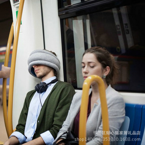 ostrichpillow鴕鳥時尚靠墊 男女旅行必備圍脖午睡靠枕 睡眠眼罩批發・進口・工廠・代買・代購