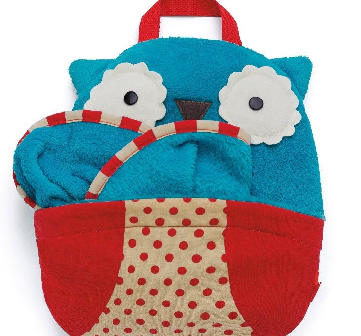 skip ZOO珊瑚絨 卡通包包浴衣 浴袍沐浴 包被寶寶抱毯3色玩具包批發・進口・工廠・代買・代購