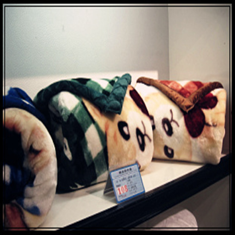 毛毯雙層中童毯子兒童卡通蓋毯特價加厚105*110批發・進口・工廠・代買・代購
