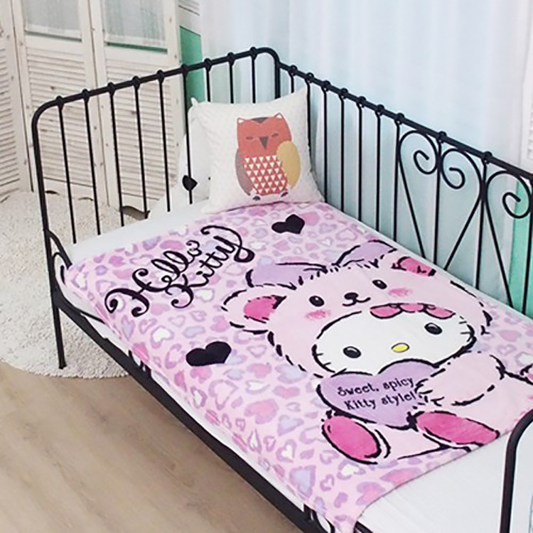 韓國正品hello kitty 珊瑚絨毯 單人毯子 140cm*100cm工廠,批發,進口,代購