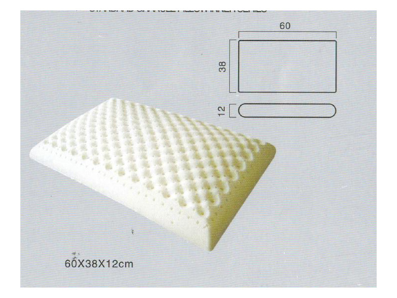 60×38×12cm麵包顆粒按摩枕 天然乳膠枕 溫州創康傢居批發・進口・工廠・代買・代購