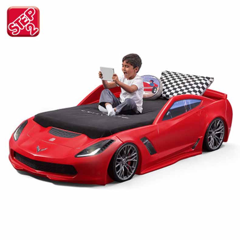 美國原裝進口STEP2兒童紅色跑車床 創意個性汽車床男孩卡通嬰兒床批發・進口・工廠・代買・代購
