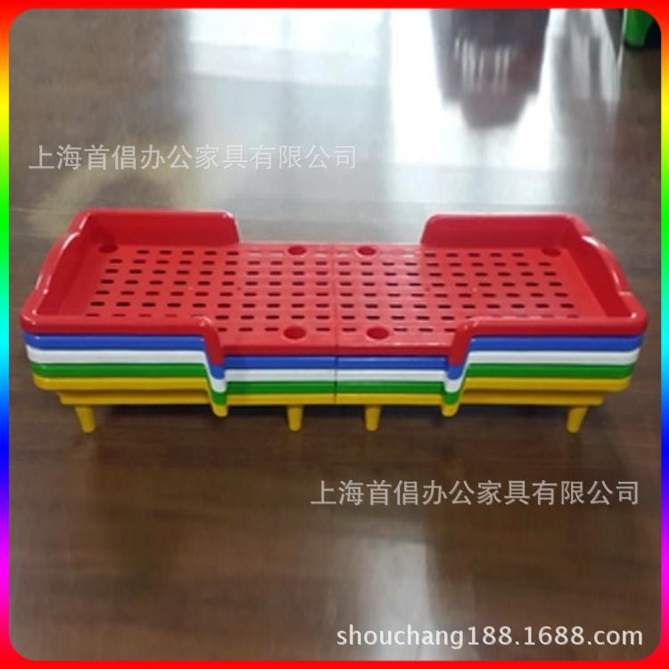 供應批發S-H401 上海單人幼兒園塑料材質兒童休息床單層批發・進口・工廠・代買・代購