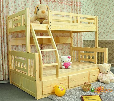 實木兒童床上下鋪上下床高低床子母床雙層床母子床直梯床批發・進口・工廠・代買・代購