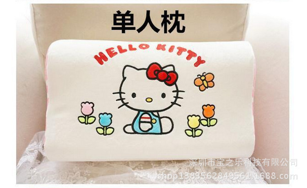 U形卡通記憶枕 Kitty貓抱枕 辦公午睡用品 嬰兒枕 記憶棉坐墊批發・進口・工廠・代買・代購