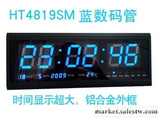 虹泰4819英文版電子數碼萬年歷 數字電子鐘 超大數字鐘 時鐘批發工廠,批發,進口,代購