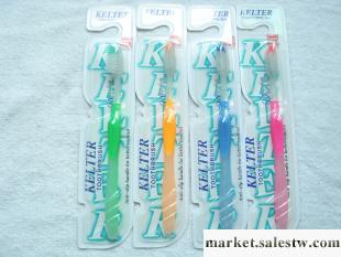 韓國納米樹脂牙刷單支，糖果色1支裝牙刷303KELETE工廠,批發,進口,代購