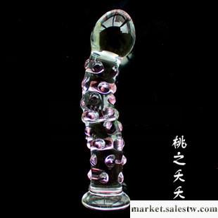 特價飛陽成人情趣用品-透明玻璃自慰器-女性自慰水晶陽具桃之夭夭工廠,批發,進口,代購