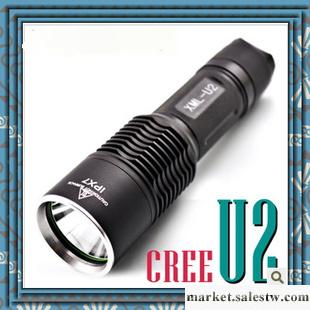 led手電筒(U2)強光 LED頭燈 充電 正品 18650 遠射 防水Q5U2U3L2工廠,批發,進口,代購