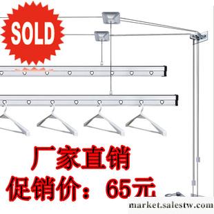 廠家批發 陽臺雙桿伸縮自動手搖升降晾衣架 曬衣架工廠,批發,進口,代購