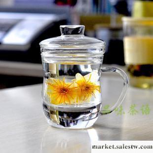 廠家低價加工花茶杯玻璃茶具玻璃茶杯花茶杯 透明茶杯批發・進口・工廠・代買・代購
