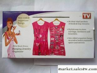 衣服形狀雙面飾品掛袋無紡布多格首飾透明收納袋掛袋 衣服掛袋工廠,批發,進口,代購