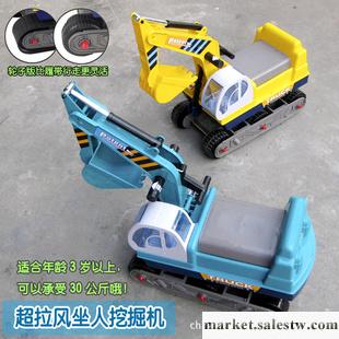 新款0265 工程學步車 童車 工程挖土機 挖掘機 勾機輪子版帶帽子工廠,批發,進口,代購