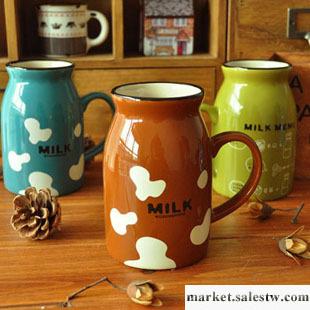 zakka雜貨 日系陶瓷杯 早餐杯 牛奶杯 5色入 小號B03001023工廠,批發,進口,代購
