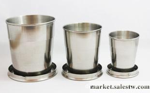 廠家 伸縮杯子 不銹鋼伸縮杯 折疊杯 旅行小水杯工廠,批發,進口,代購