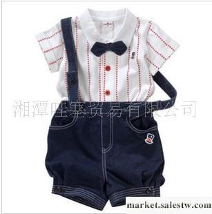 兩用檔兒童服裝 寶寶衣服 紳士禮服兩件套 短袖套裝工廠,批發,進口,代購