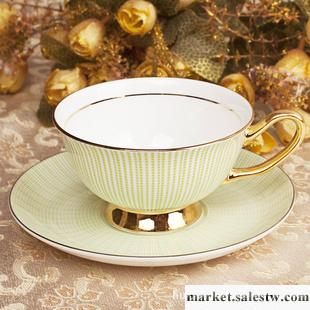 廠家直銷 暢銷2013 創意骨瓷禮品咖啡杯碟批發 歐式杯碟 金邊杯碟工廠,批發,進口,代購