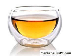 花茶杯 雙層耐熱玻璃 防燙手工藝 小茶杯 玻璃茶杯 功夫茶具工廠,批發,進口,代購