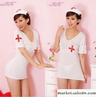 情趣用品加盟【LOVEFIFI】爆乳女護士衣服+t褲+帽 網絡免費代理工廠,批發,進口,代購