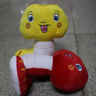 批發 毛絨玩具 蛇年大吉大頭蛇 可愛玩具 蛇年生肖枕頭擺設工廠,批發,進口,代購