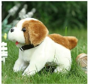 jollybear 會翻跟頭的電動毛絨玩具狗 兒童仿真電子寵物狗 神力狗工廠,批發,進口,代購