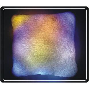 LED七彩創意夢幻方形發光抱枕 福名斯發光毛絨玩具靠墊 禮品批發工廠,批發,進口,代購