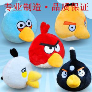 憤怒的小鳥公仔 全套尺寸全 angry birds毛絨玩具 生日禮物工廠,批發,進口,代購
