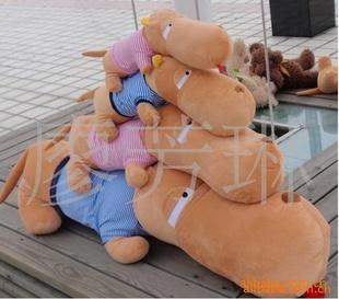 廠家加工填充毛絨玩具批發 65厘米大頭狗 趴趴狗抱枕 公仔禮品工廠,批發,進口,代購
